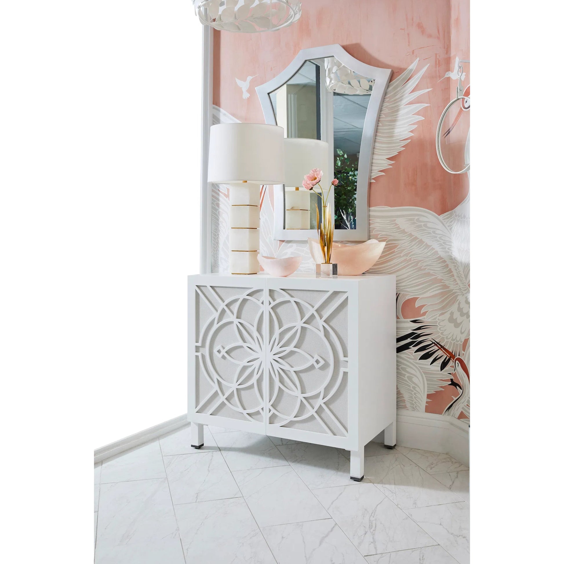 Flower of Life Cabinet by Chelsea House. Made from unique in a unique style.