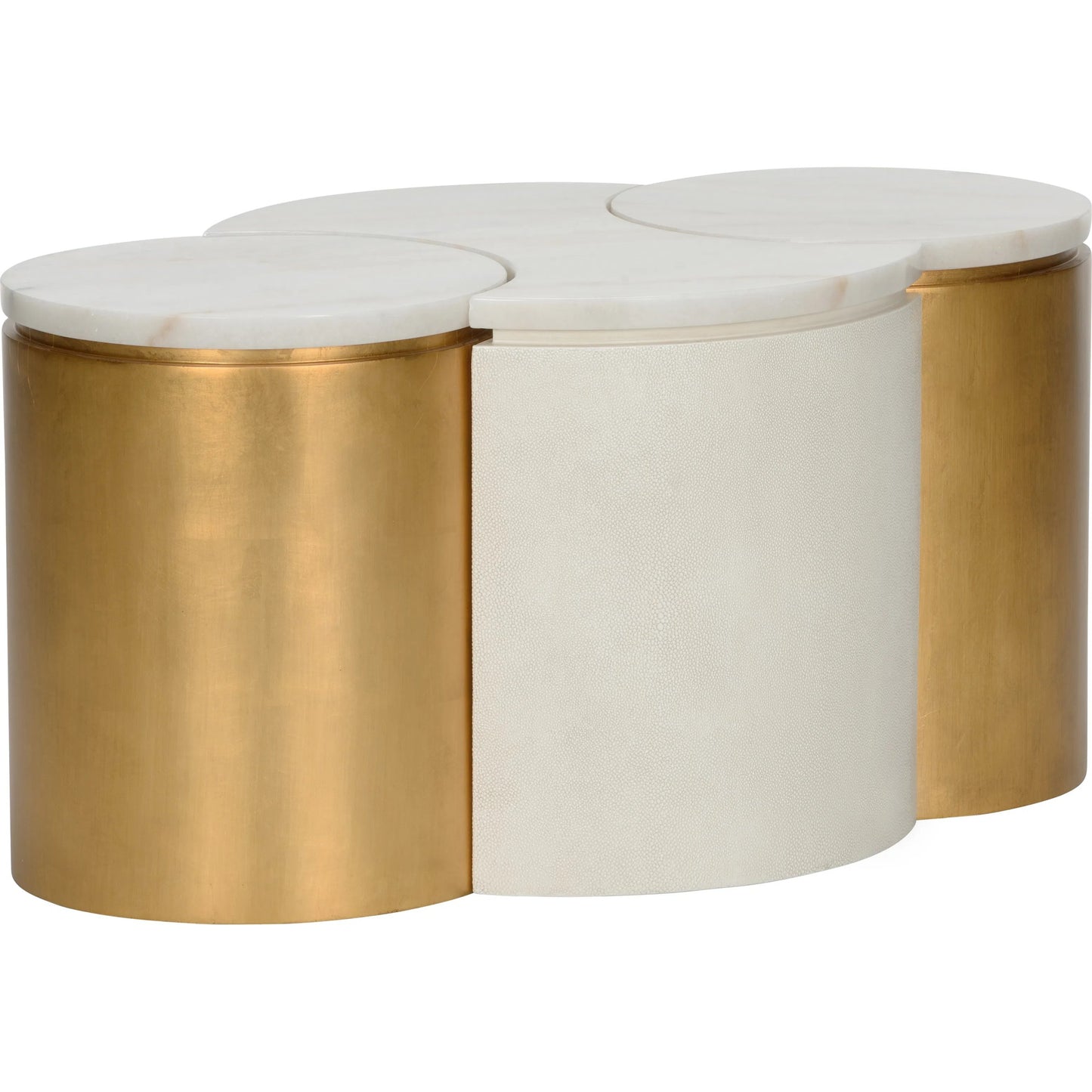 001 SI-2334760 | Primary Silo | Chain Table Set by Chelsea House in white, cream, gold and cream, antique gold, natural white. Made from unique in a transitional style.