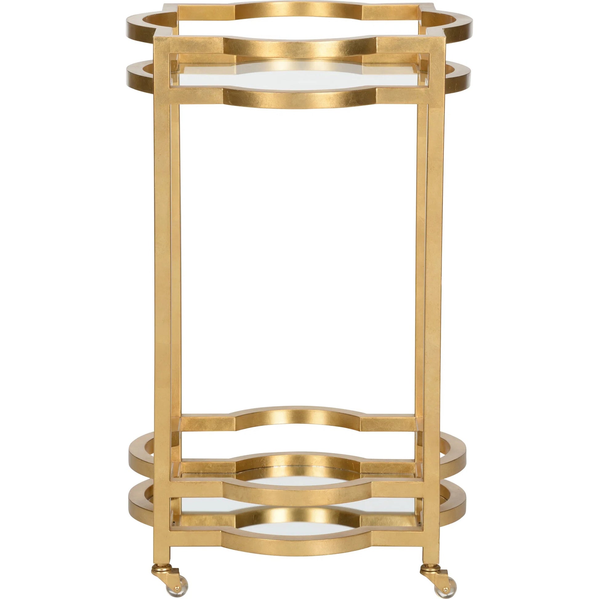 Quatrefoil Bar Cart by Chelsea House. Made from unique in a unique style.