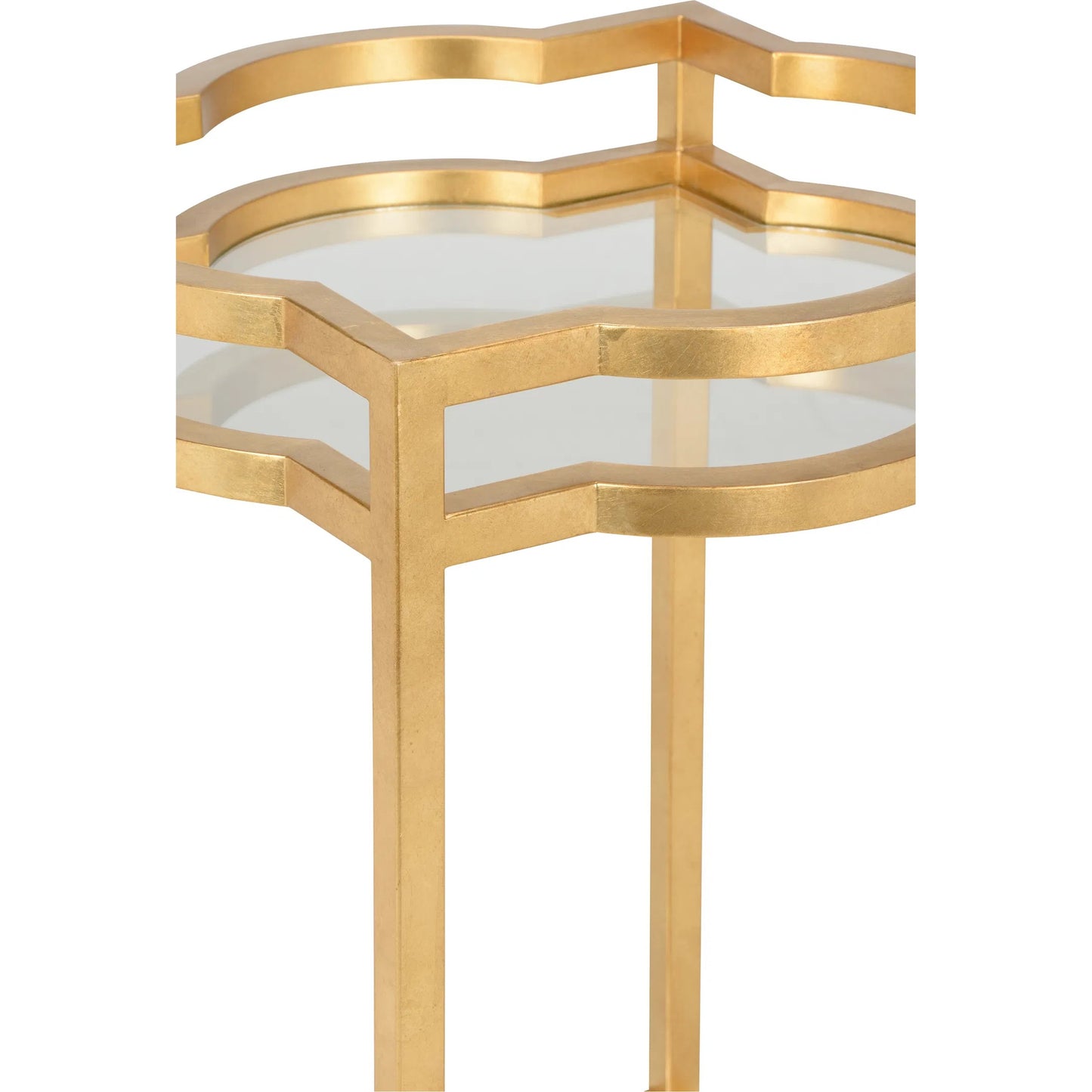 004 SI-2334943 | Additional Silo | Quatrefoil Bar Cart by Chelsea House. Made from unique in a unique style.