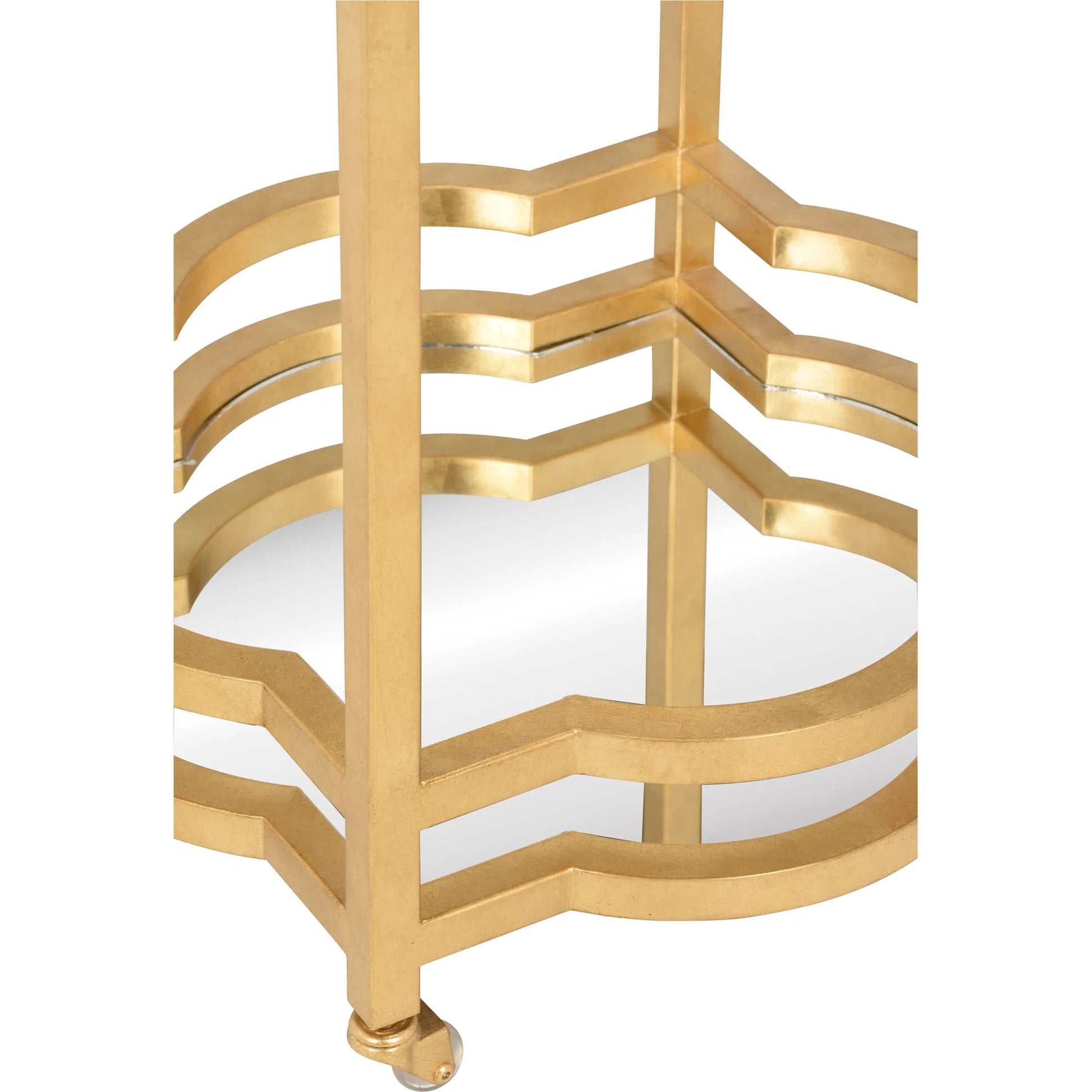 Quatrefoil Bar Cart by Chelsea House. Made from unique in a unique style.