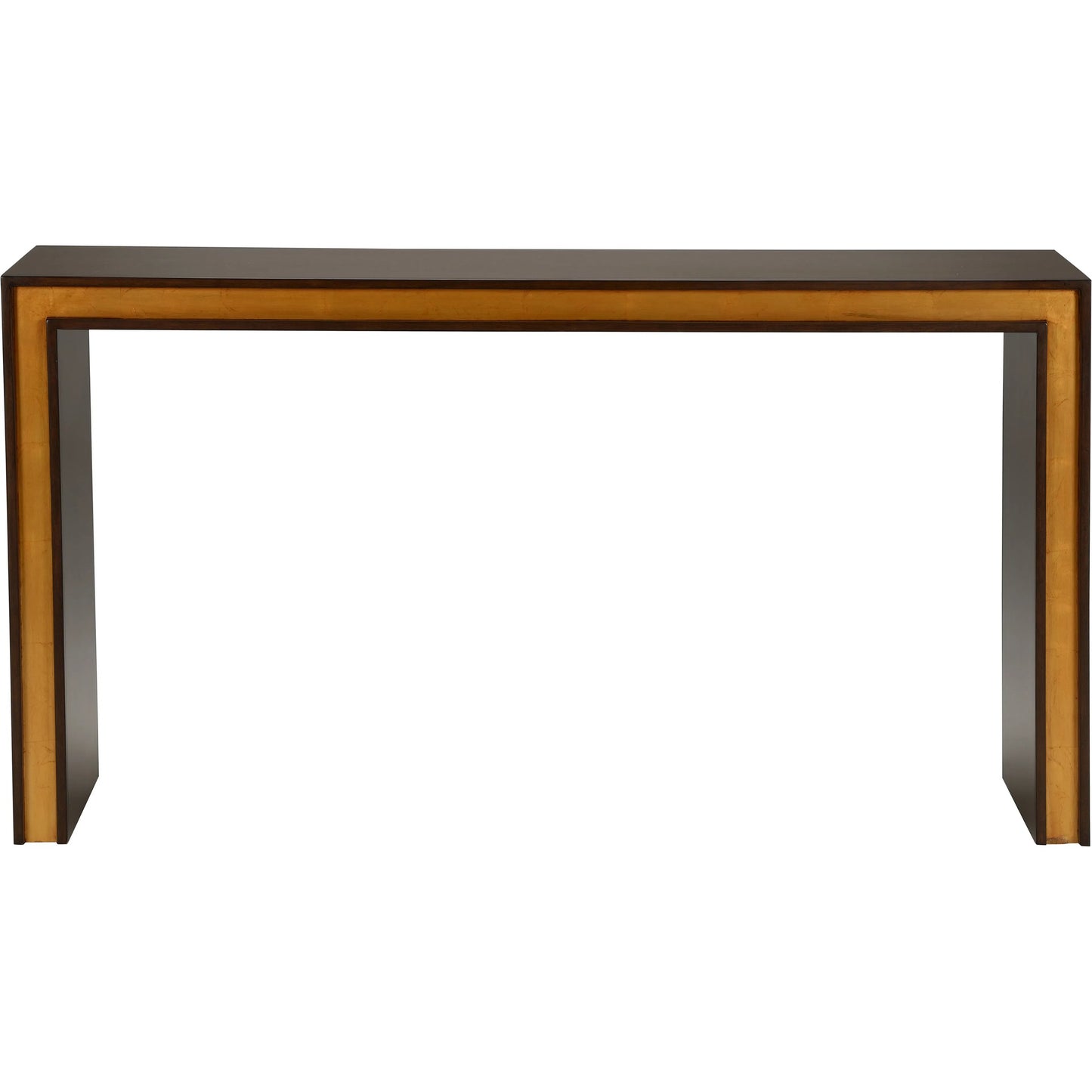 003 SI-2334710 | Additional Silo | Baldwin Console by Chelsea House in brown and mahogany, antique gold leaf. Made from unique in a unique style.