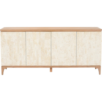 Lando Cabinet by Chelsea House in brown, white, cream and oak, natural white. Made from unique in a transitional style.
