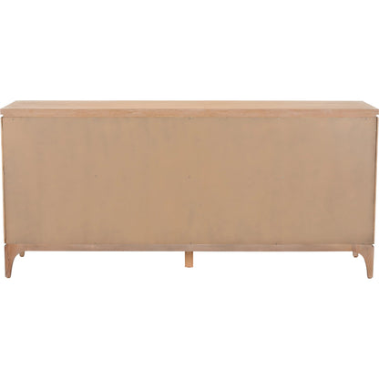 Lando Cabinet by Chelsea House in brown, white, cream and oak, natural white. Made from unique in a transitional style.