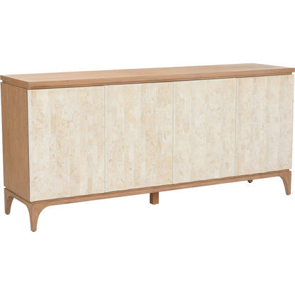Lando Cabinet by Chelsea House in brown, white, cream and oak, natural white. Made from unique in a transitional style.