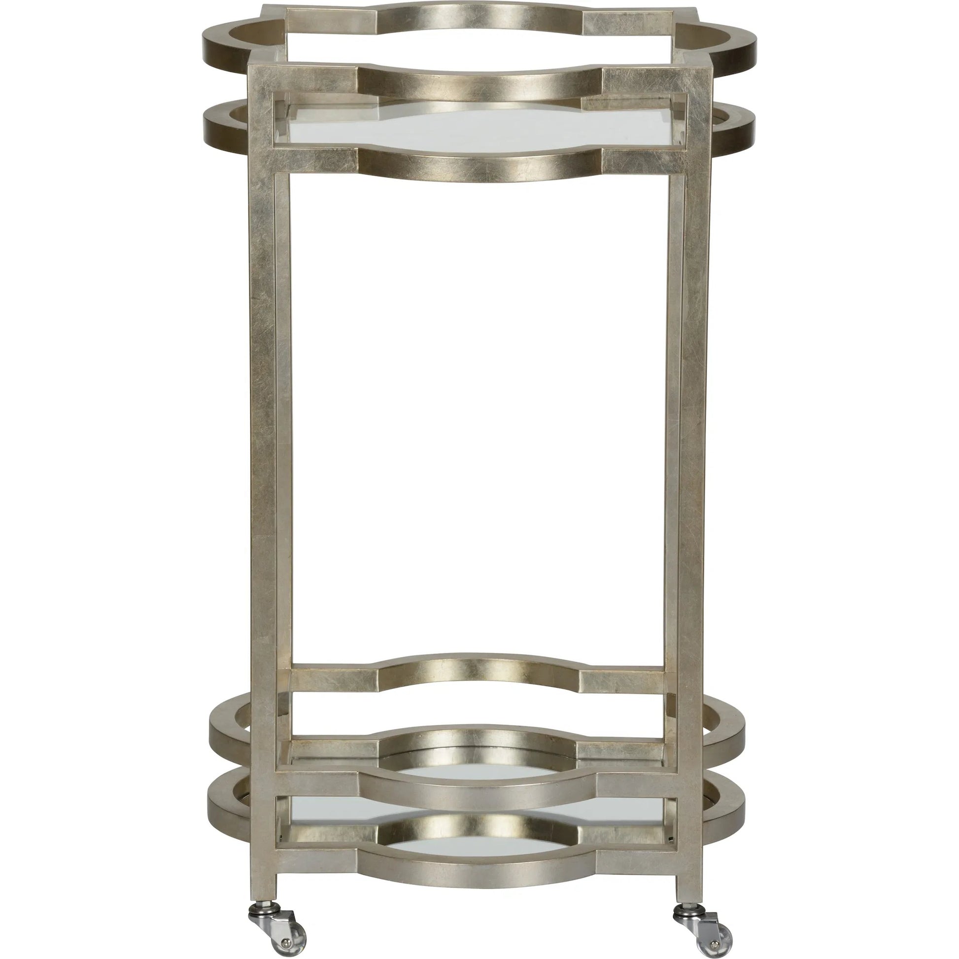 Quatrefoil Bar Cart by Chelsea House. Made from unique in a unique style.