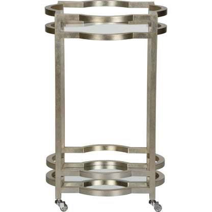 Quatrefoil Bar Cart by Chelsea House. Made from unique in a unique style.