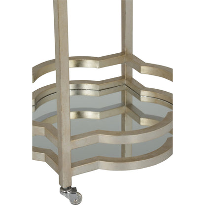 Quatrefoil Bar Cart by Chelsea House. Made from unique in a unique style.