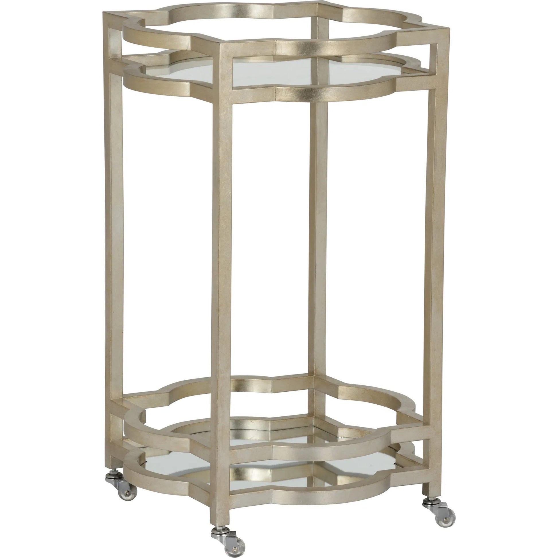 Quatrefoil Bar Cart by Chelsea House. Made from unique in a unique style.