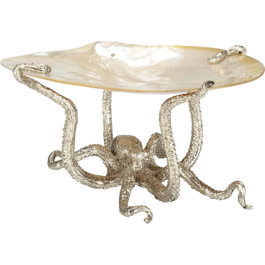 Daring Escape Coffee Table by Chelsea House in silver, white, cream. Made from unique in a unique style.
