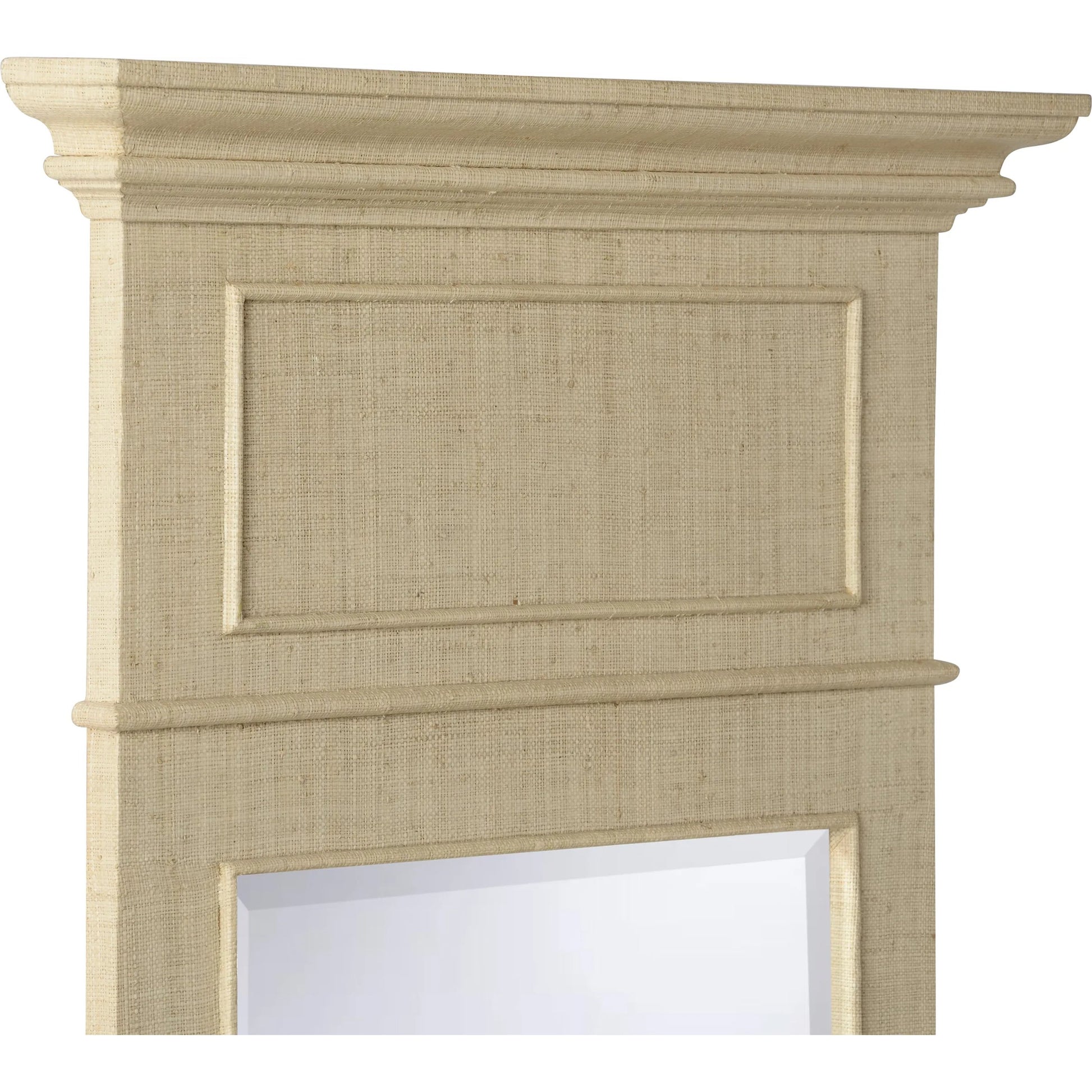 Saint Remy Mirror by Chelsea House in white, cream and natural, clear, beveled. Made from unique in a unique style.