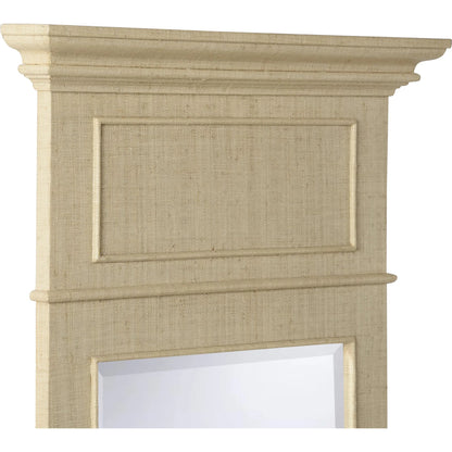 Saint Remy Mirror by Chelsea House in white, cream and natural, clear, beveled. Made from unique in a unique style.