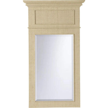 Saint Remy Mirror by Chelsea House in white, cream and natural, clear, beveled. Made from unique in a unique style.