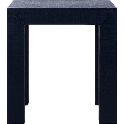 Sanibel Side Table by Chelsea House. Made from raffia on wood in a modern style.