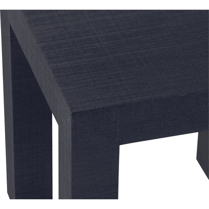 Sanibel Side Table by Chelsea House. Made from raffia on wood in a modern style.