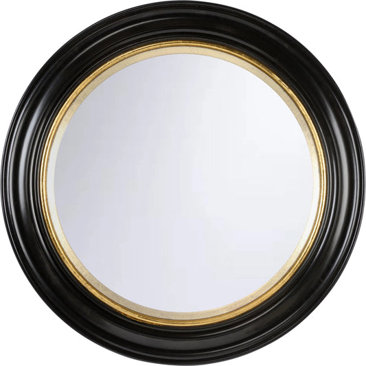 Midnight Circular Mirror by Chelsea House in black, gold. Made from unique in a unique style.