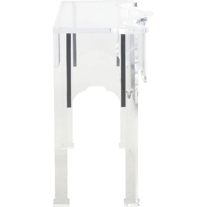 Kensington Console Table by Chelsea House in clear and clear. Made from unique in a unique style.