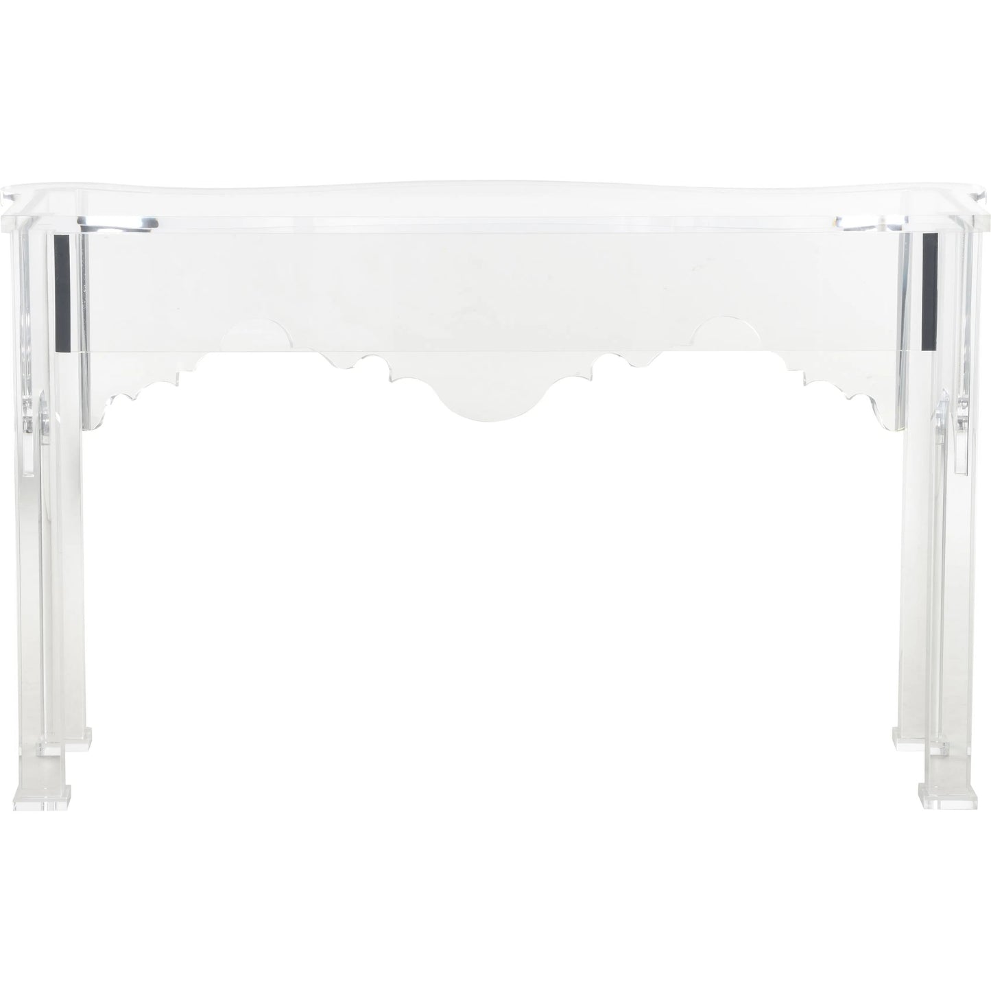 003 SI-2334870 | Additional Silo | Kensington Console Table by Chelsea House in clear and clear. Made from unique in a unique style.