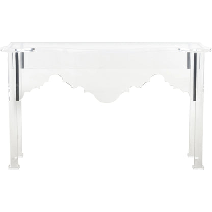 Kensington Console Table by Chelsea House in clear and clear. Made from unique in a unique style.