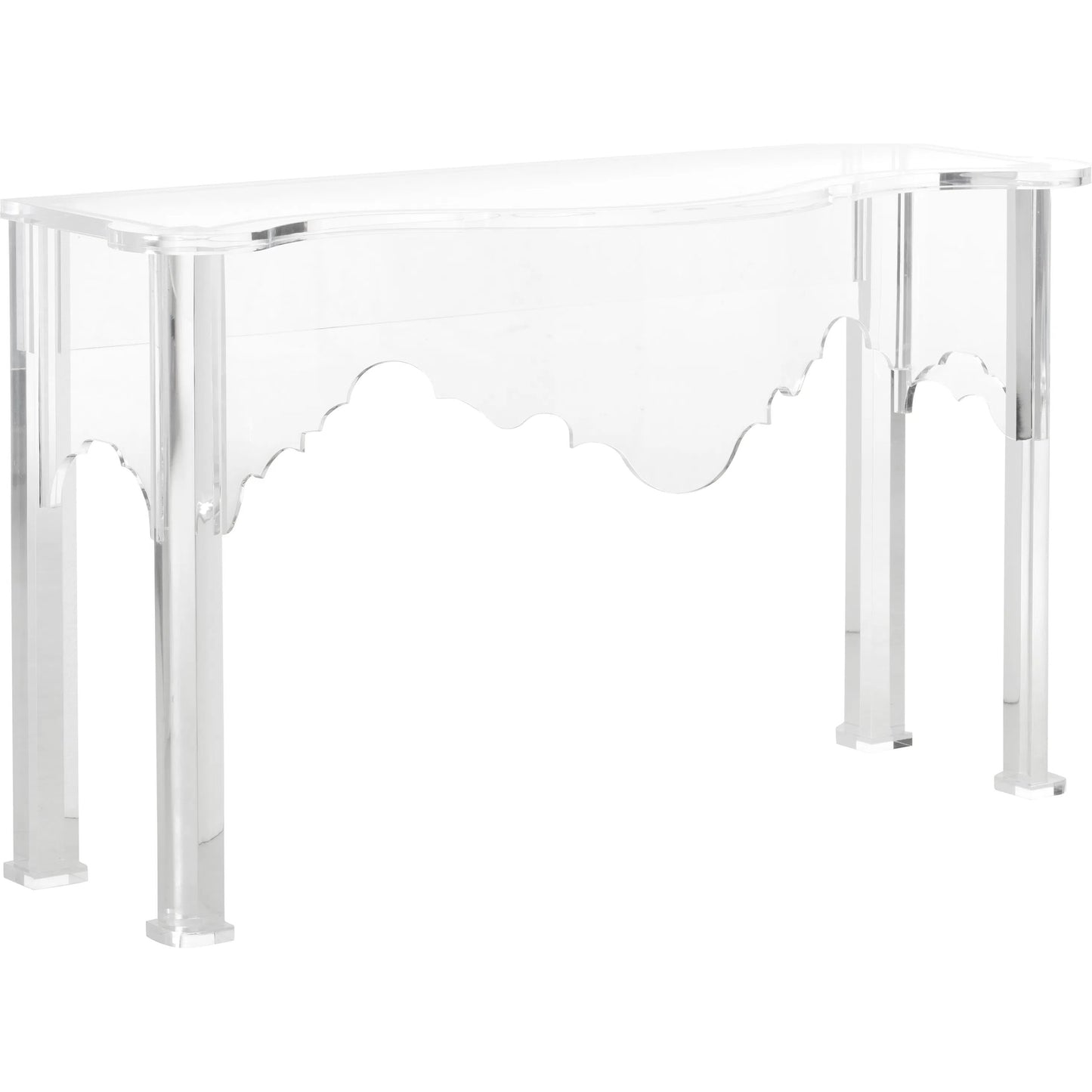 001 SI-2334870 | Primary Silo | Kensington Console Table by Chelsea House in clear and clear. Made from unique in a unique style.