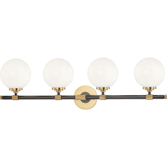 Bowery Bath Bracket by Hudson Valley. Made from steel in a modern style.