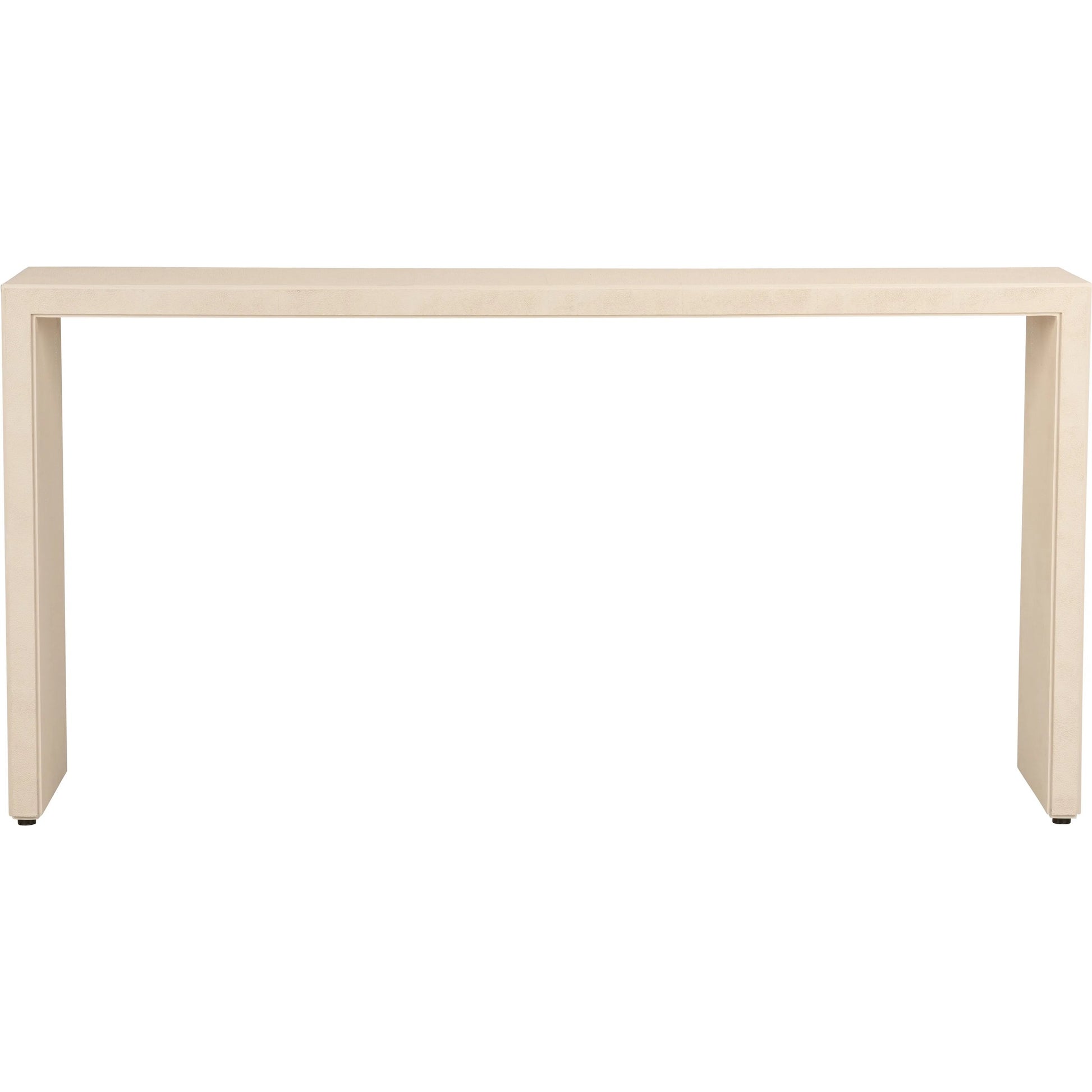 Goldsborough Console by Chelsea House in white, cream and cream. Made from unique in a transitional style.