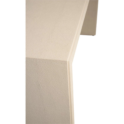 Goldsborough Console by Chelsea House in white, cream and cream. Made from unique in a transitional style.