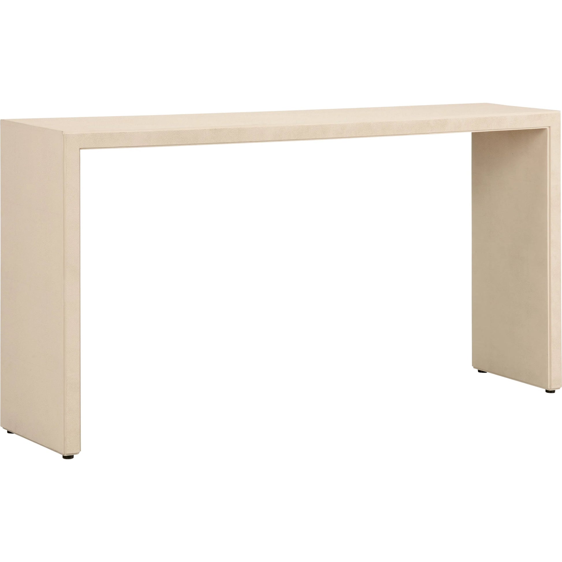 Goldsborough Console by Chelsea House in white, cream and cream. Made from unique in a transitional style.