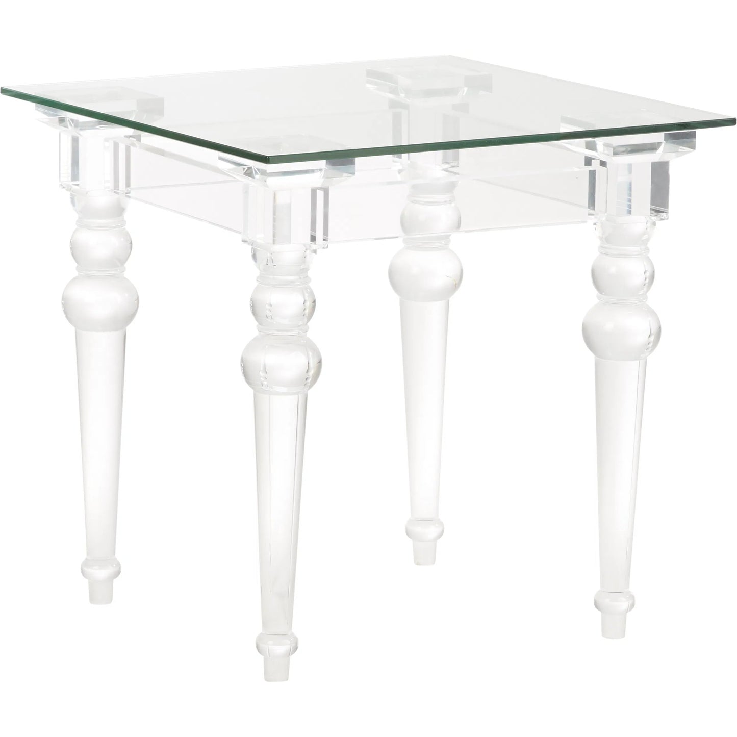 001 SI-2533779 | Primary Silo | Acrylic & Glass Side Table by Chelsea House in clear and clear. Made from unique in a unique style.