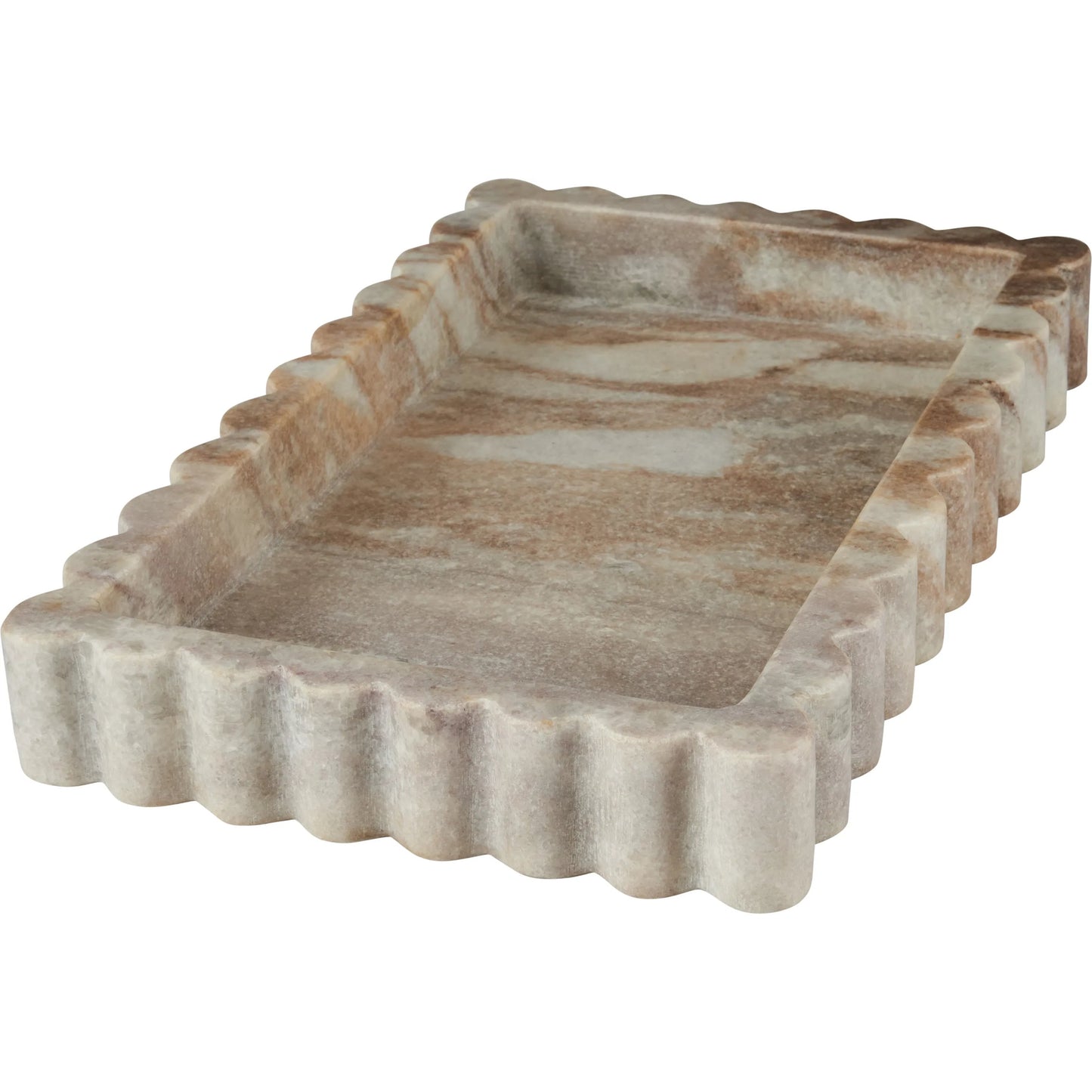 004 SI-2387634 | Additional Silo | Athena Marble Tray by Chelsea House in natural. Made from unique in a modern style.
