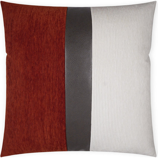 Ridges Band Throw Pillow by DV Kap Home. Made from 100% polyester in a modern style.