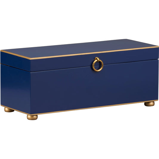 Rectangular Box by Chelsea House. Made from wood, metal in a transitional style.