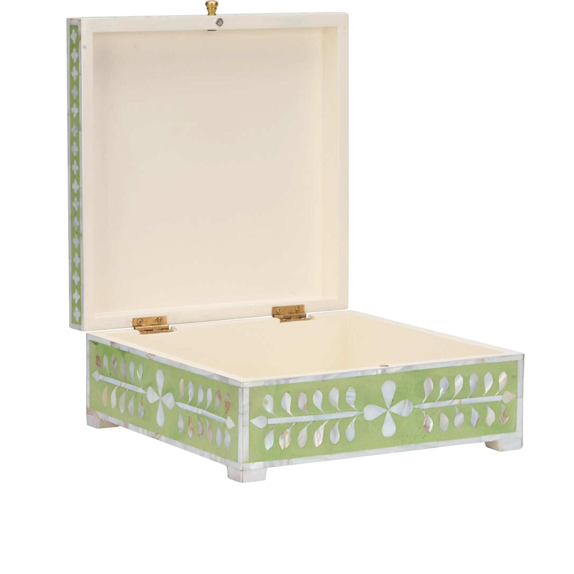 Bone Inlay Box by Chelsea House. Made from unique in a traditional style.