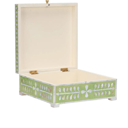 Bone Inlay Box by Chelsea House. Made from unique in a traditional style.
