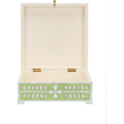 Bone Inlay Box by Chelsea House. Made from unique in a traditional style.