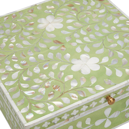 Bone Inlay Box by Chelsea House. Made from unique in a traditional style.