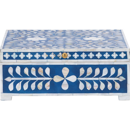Bone Inlay Box by Chelsea House. Made from unique in a traditional style.