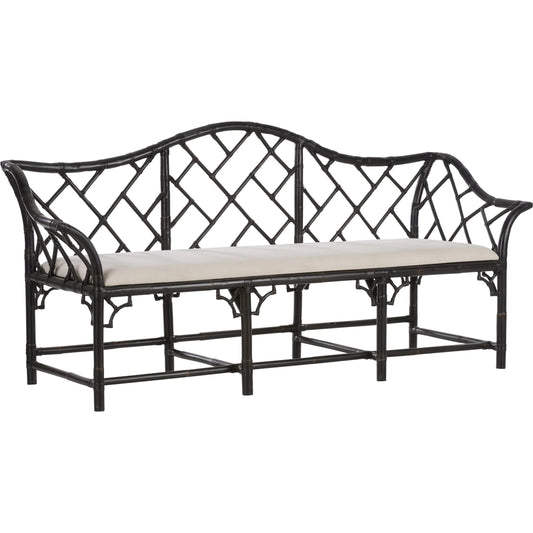 Chippendale Bamboo Settee by Chelsea House. Made from unique in a unique style.