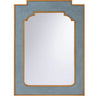Blue, Gold Leaf, Clear