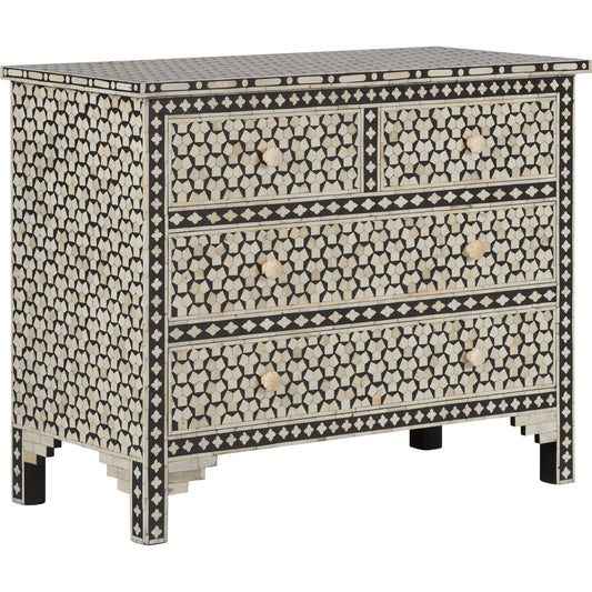 Raymond Chest by Chelsea House in black, white. Made from unique in a unique style.
