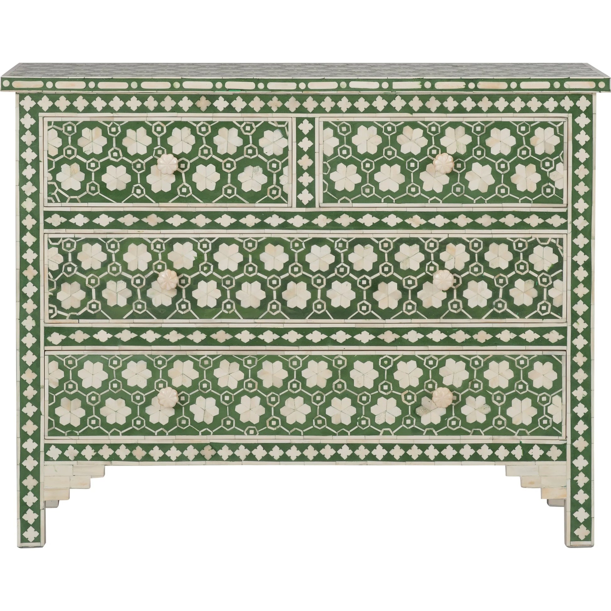 Clark Chest by Chelsea House in green, white. Made from unique in a eclectic & global style.