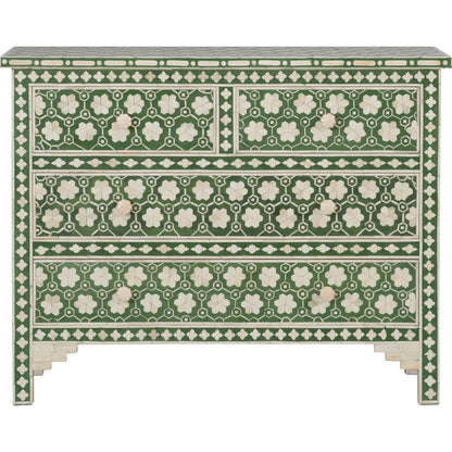 Clark Chest by Chelsea House in green, white. Made from unique in a eclectic & global style.