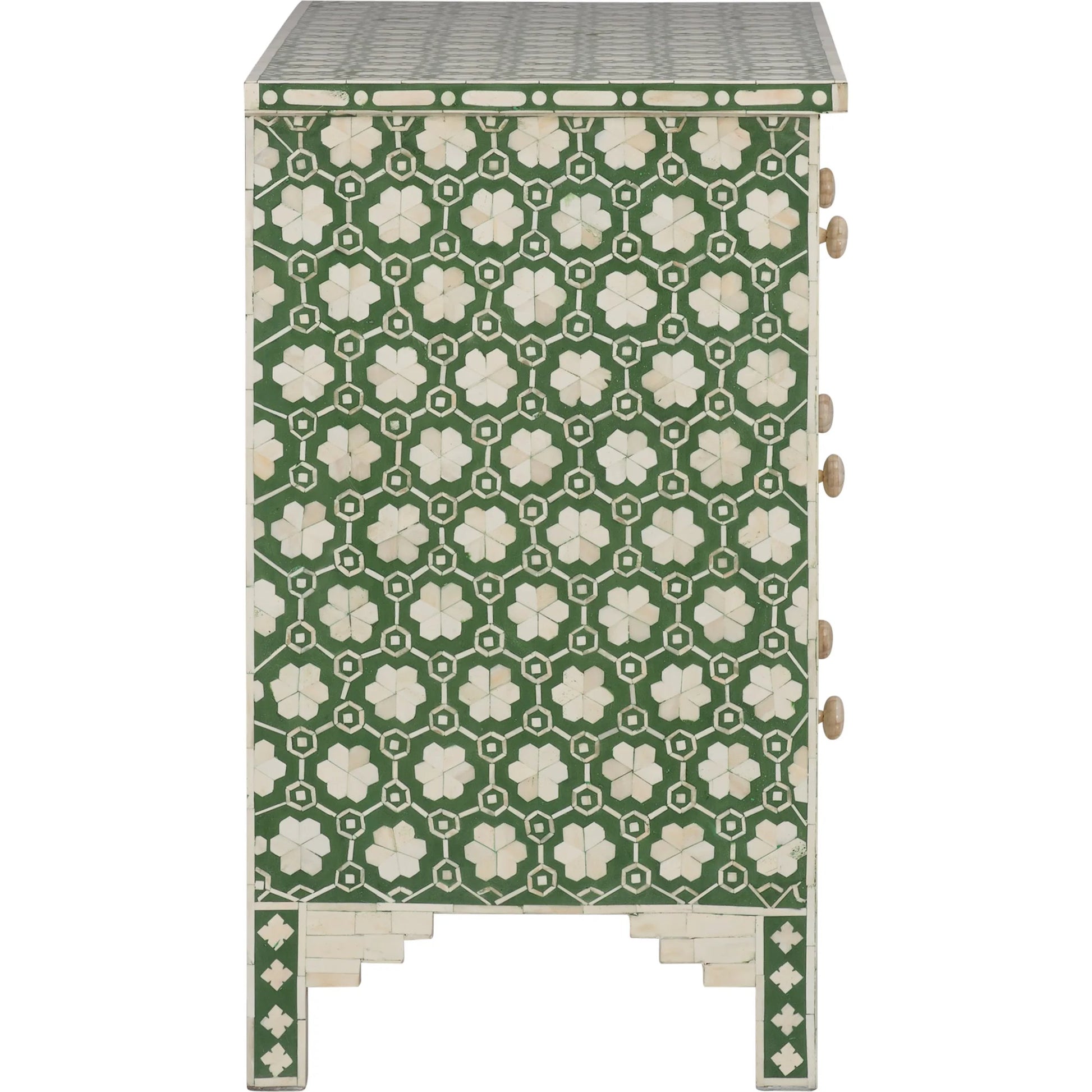 Clark Chest by Chelsea House in green, white. Made from unique in a eclectic & global style.