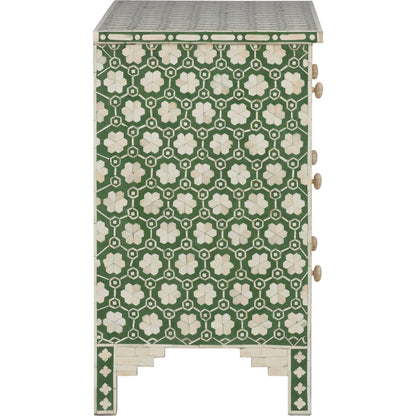 Clark Chest by Chelsea House in green, white. Made from unique in a eclectic & global style.