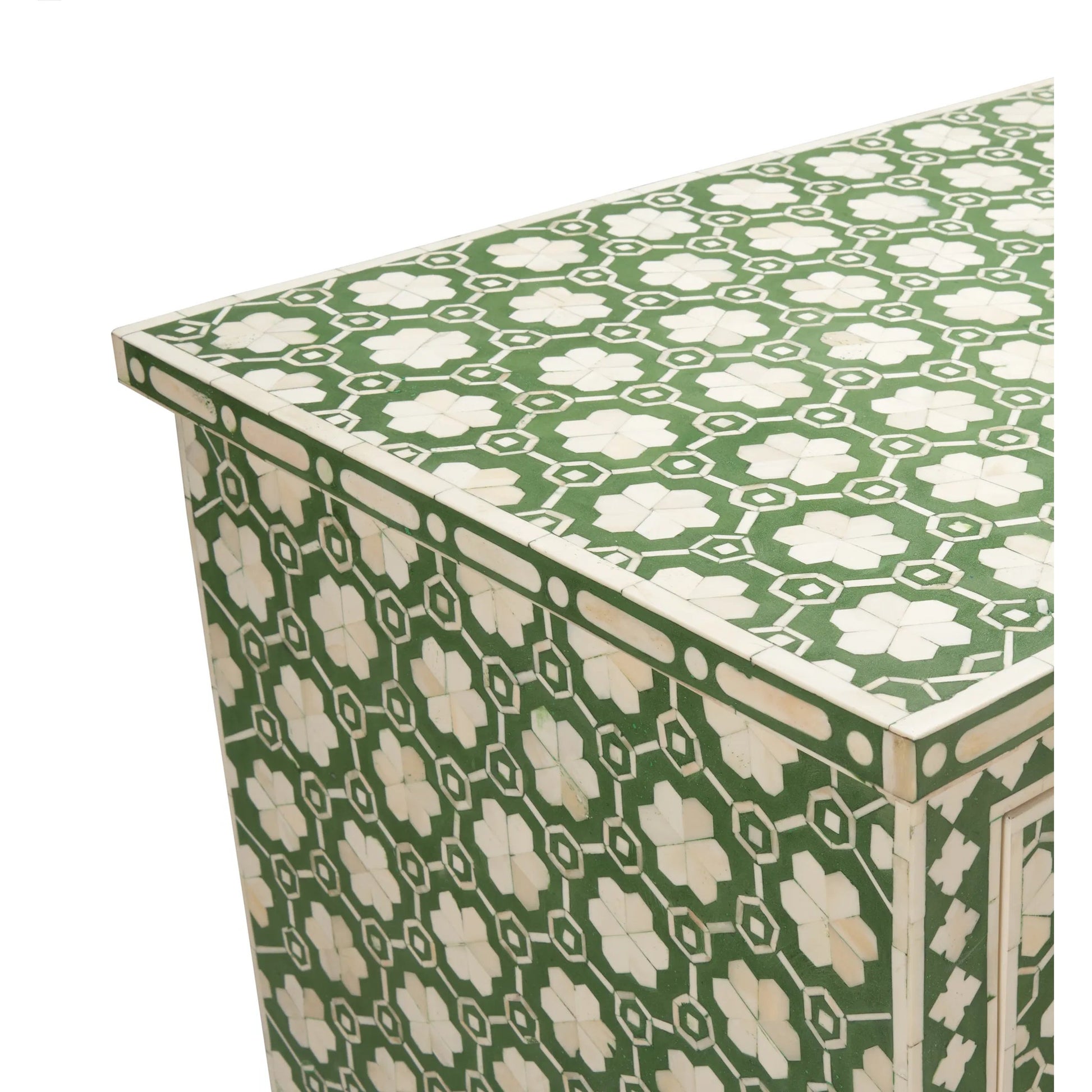 Clark Chest by Chelsea House in green, white. Made from unique in a eclectic & global style.