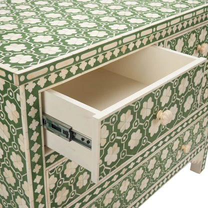 Clark Chest by Chelsea House in green, white. Made from unique in a eclectic & global style.