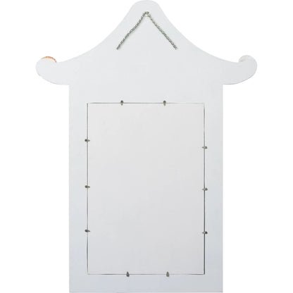 Shell Mirror by Chelsea House in natural white, clear. Made from unique in a unique style.
