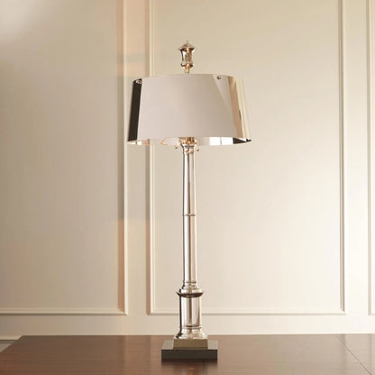 Library Lamp by Global Views. Made from unique in a transitional style.