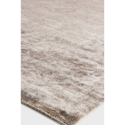 Antique'd Silk Rug by Exquisite Rugs. Made from bamboo silk in a unique style.