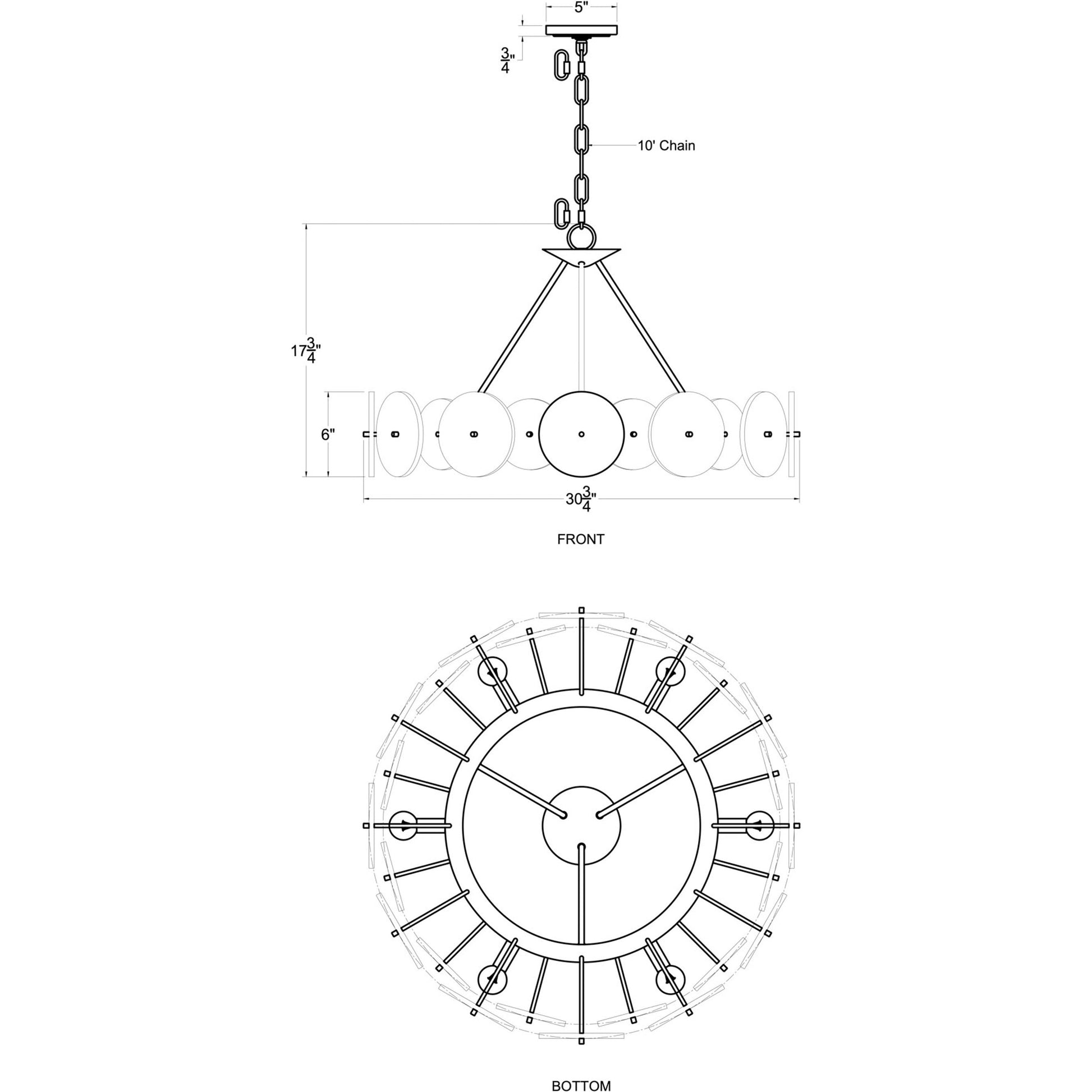 Cosmos Chandelier by Varaluz. Made from unique in a modern style.